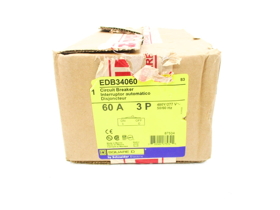 SQUARE D EDB34060 60A 277V NSMP