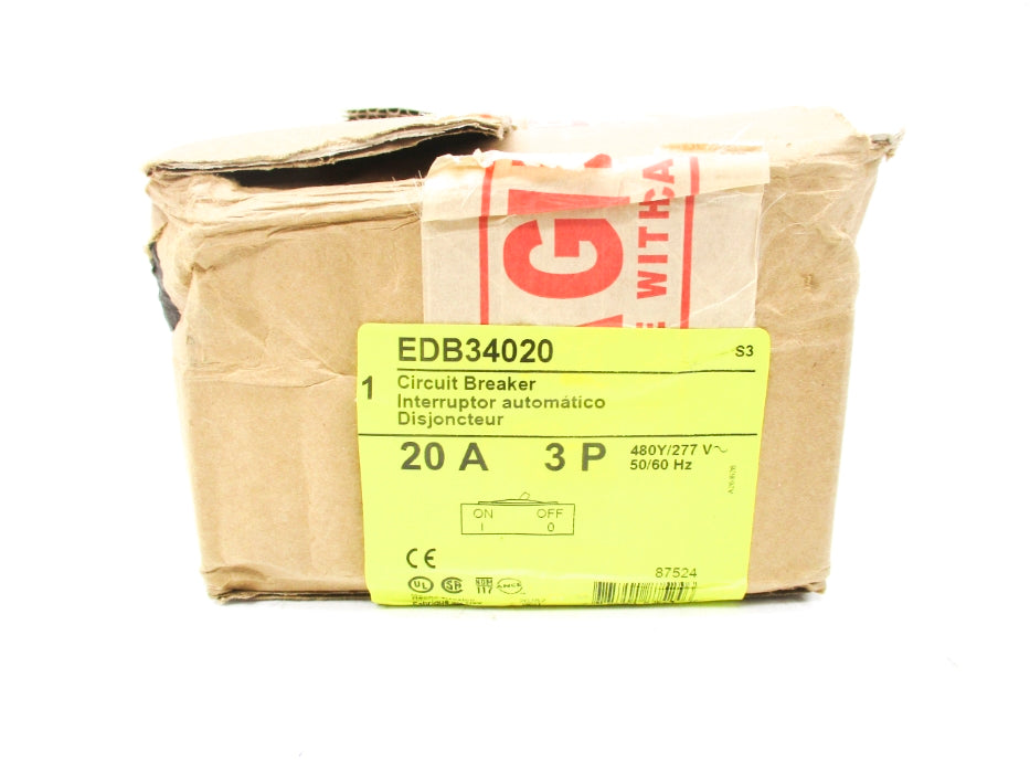 SQUARE D EDB34020 20A 277V NSMP