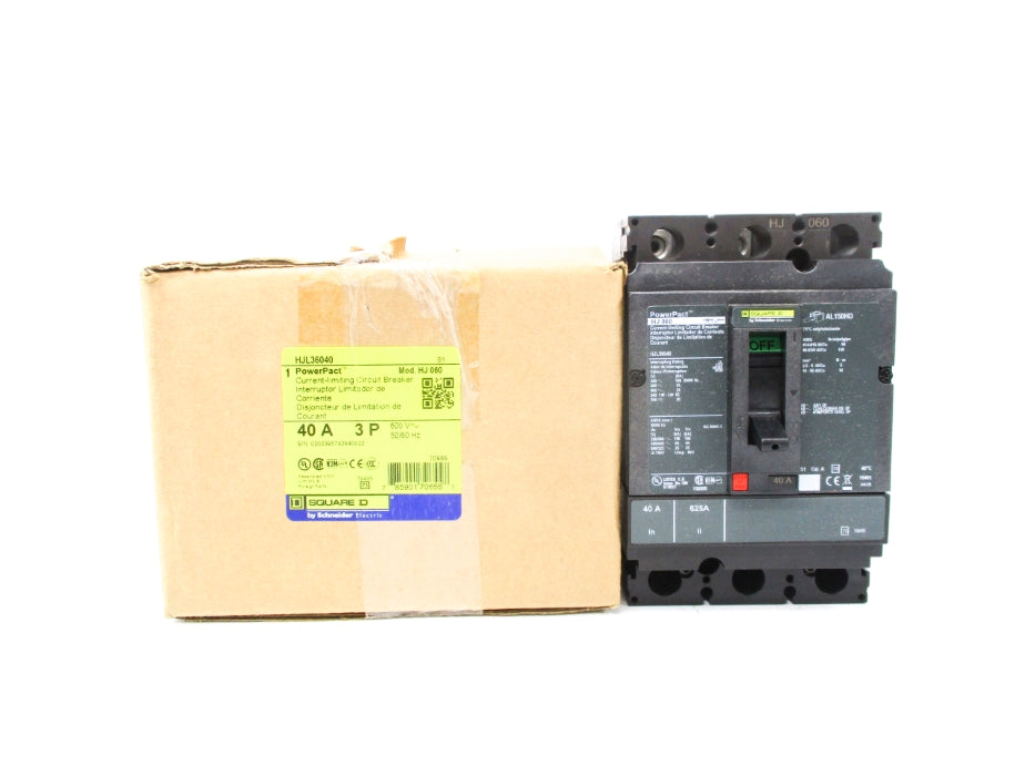 SQUARE D HJL36040 40A 600V NSMP