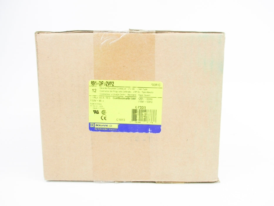 SQUARE D 8910DP32V02 120V SER. C (PKG OF 12) NSMP
