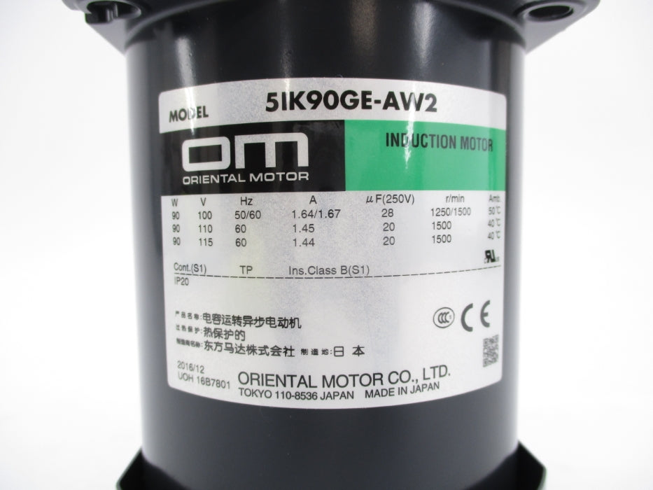 ORIENTAL MOTOR 5IK90GE-AW2 NSNP