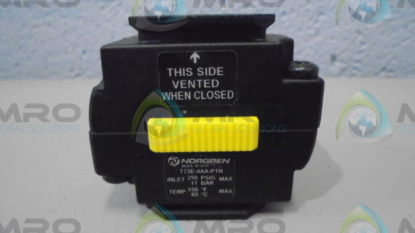 NORGREN T73E-4AA-P1N VALVE SHUTOFF/LOCKOUT *NEW NO BOX*