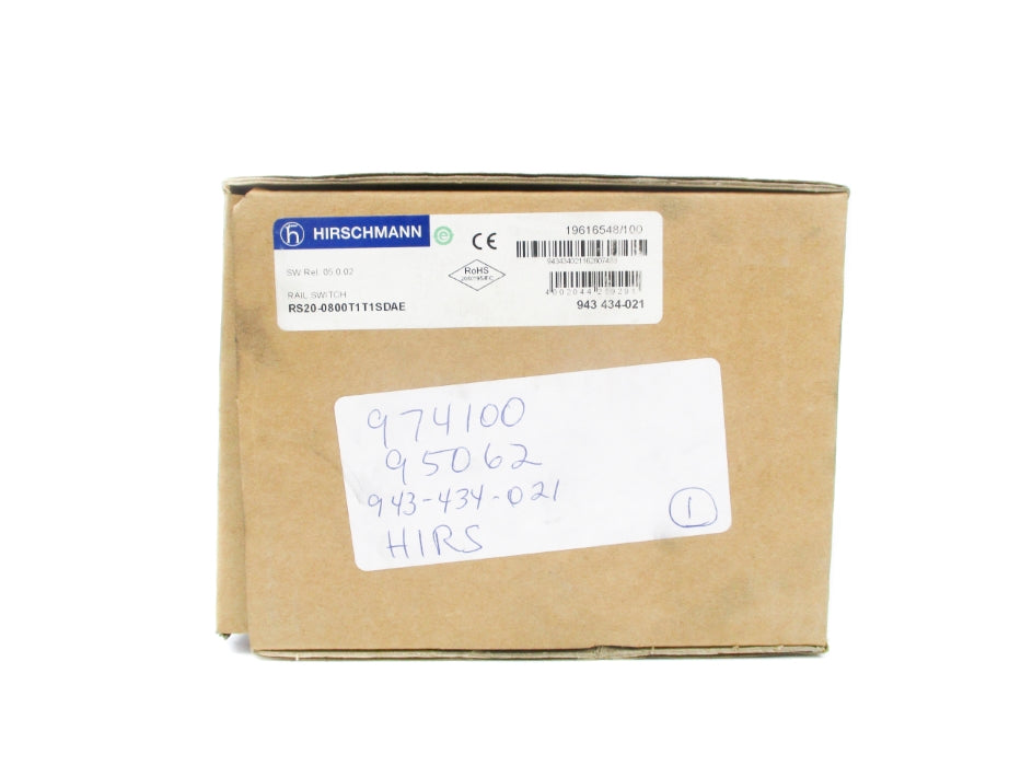 HIRSCHMANN RS20-0800T1T1SDAE S/W 05.0.02 NSMP