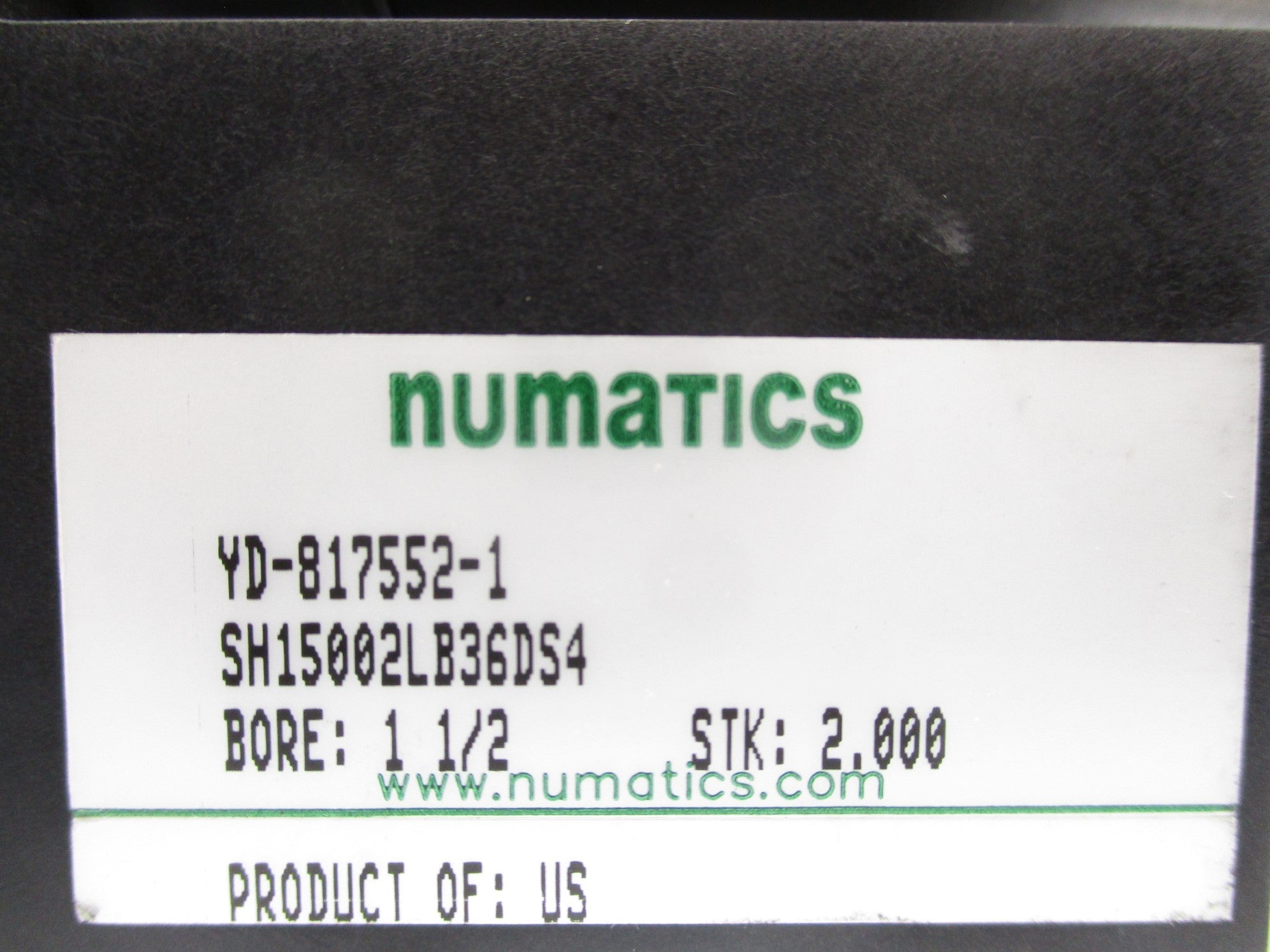 NUMATICS SH15002LB36DS4 NSNP