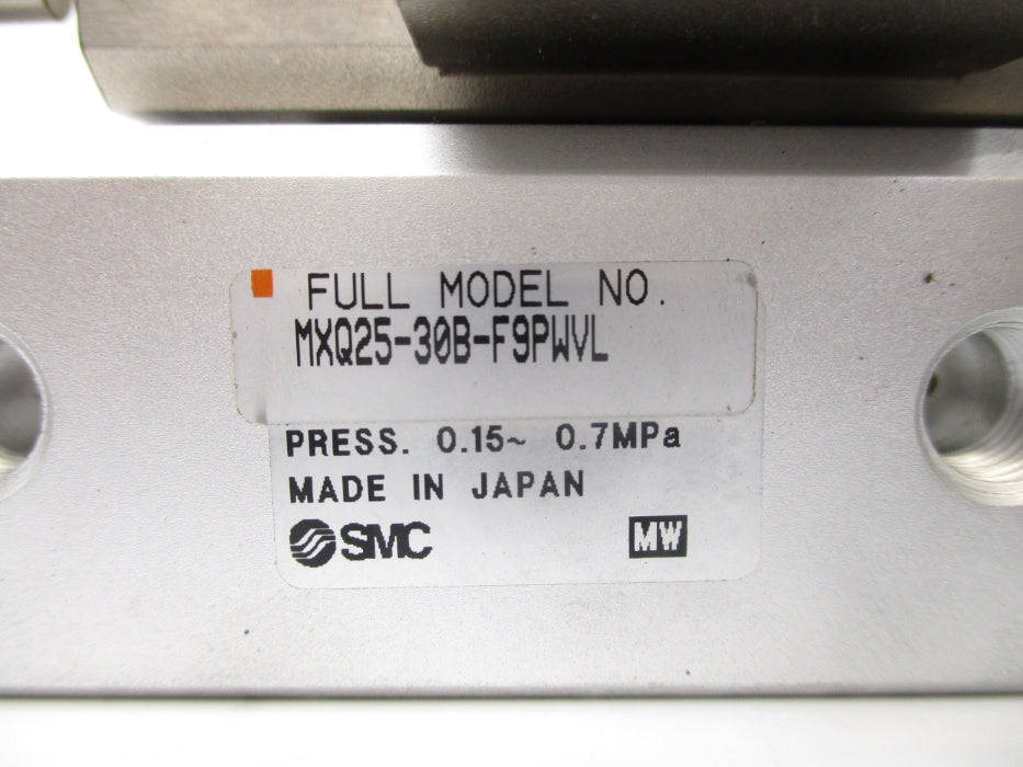 SMC MXQ25-30B-F9PWVL NSNP