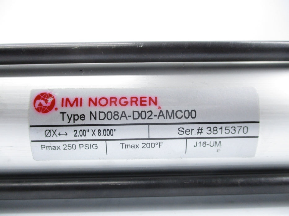 NORGREN ND08A-D02-AMC00 250PSI NSNP