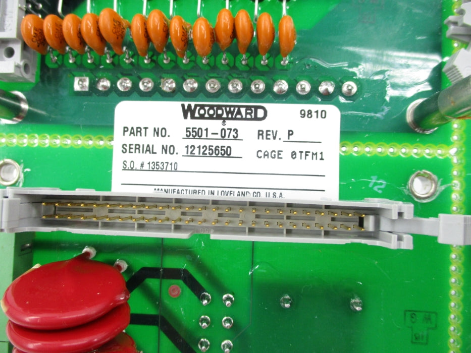 WOODWARD 5501-073 REV. P NSNP