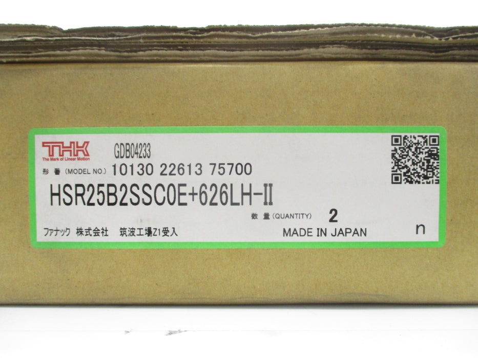 THK HSR25B2SSC0E+626LH-II (PKG 2) NSFS