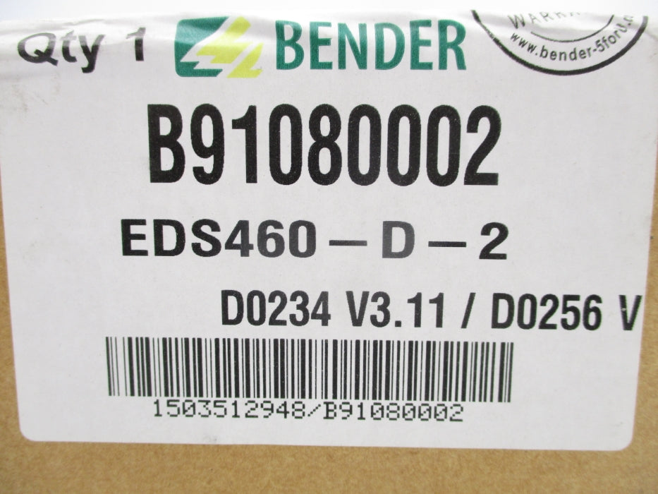 BENDER EDS460-D-2 NSFS