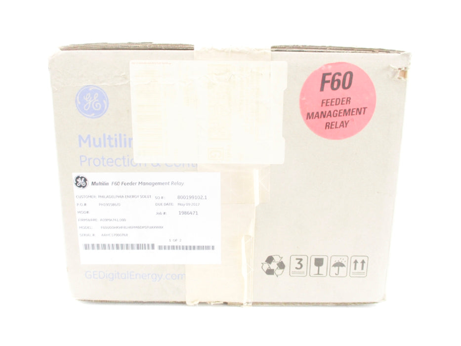 GENERAL ELECTRIC F60U00HKHF8LH6PM6DP5FUXXWXX MULTILIN F60 NSFS