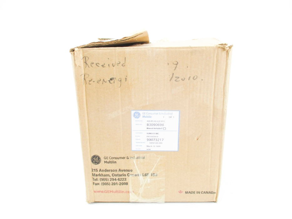 GENERAL ELECTRIC 469-P5-HI-A20-W-E NSMP
