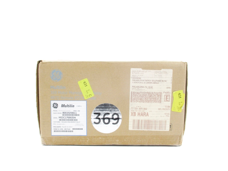 GENERAL ELECTRIC 369-HI-0-0-0-0-H-E MULITIN 369 NSMP