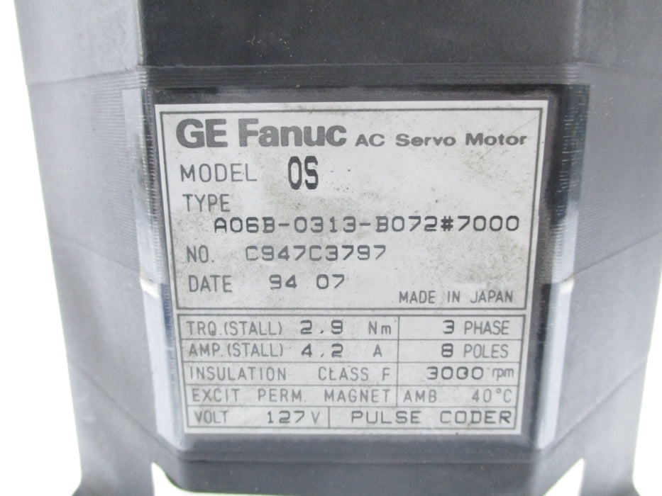 FANUC A06B-0313-B072#7000 NSNP