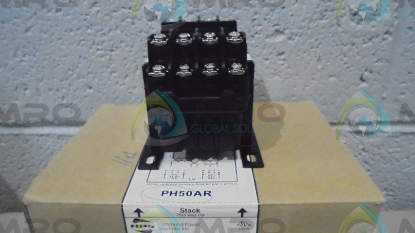 HAMMOND POWER SOLUTIONS INC. PH50AR CONTROL TRANSFORMER *NEW IN BOX*