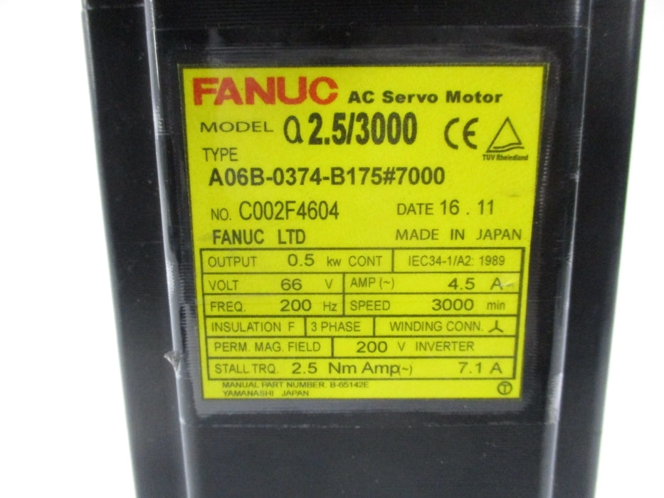 FANUC A06B-0374-B175#7000 NSNP