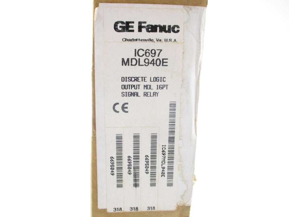 GE FANUC IC697MDL940E NSFS