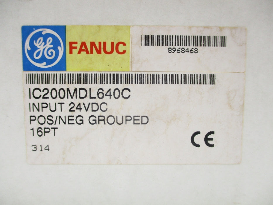 GE FANUC IC200MDL640C NSFS