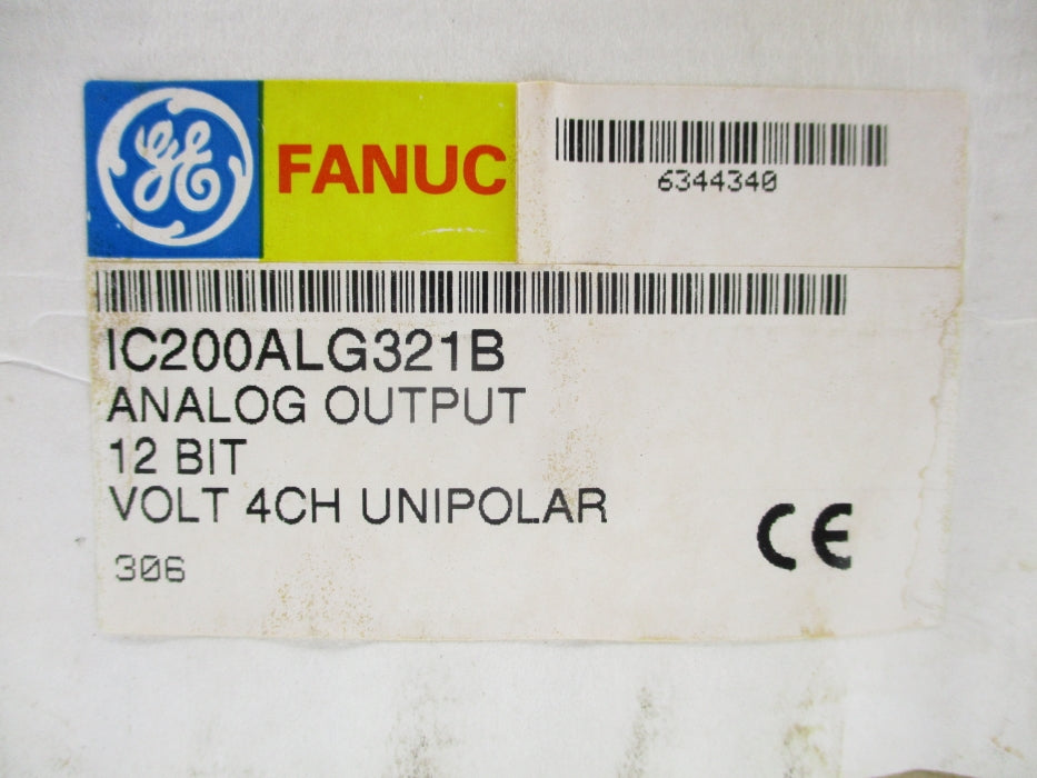 GE FANUC IC200ALG321B NSFS