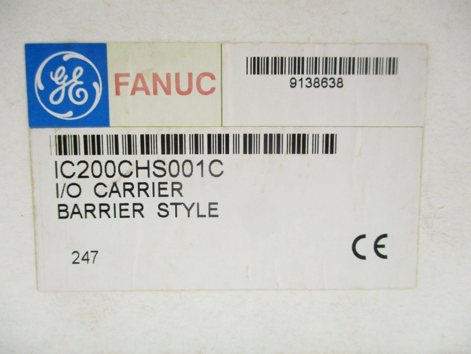 GE FANUC IC200CHS001C NSFS