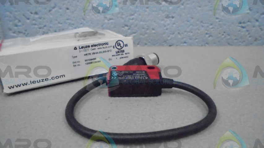 LEUZE ELECTRONIC HRTR 3B/44.03, 200- S12 SENSOR *NEW IN BOX*