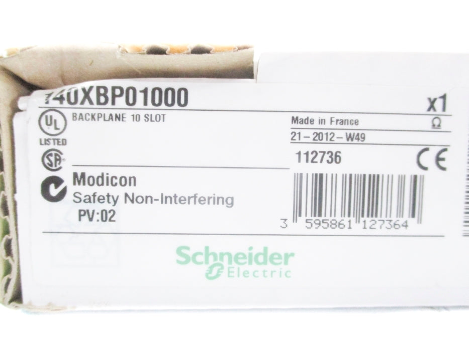 SCHNEIDER ELECTRIC 140XBP01000 NSFS