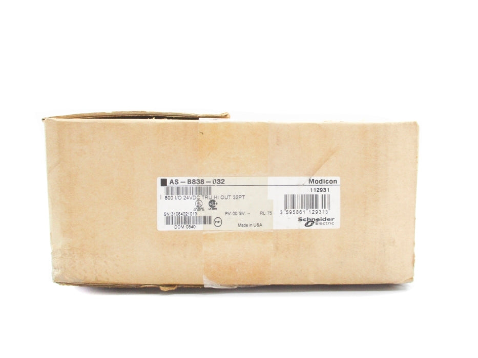 SCHNEIDER AUTOMATION AS-B838-032 24VDC NSMP