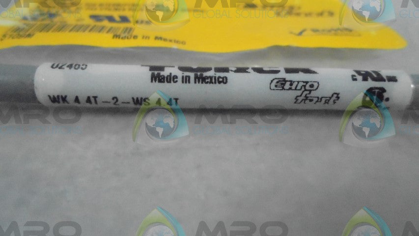 TURCK WK-4T-2-WS-4T MOLDED CORDSET *NEW IN BAG*