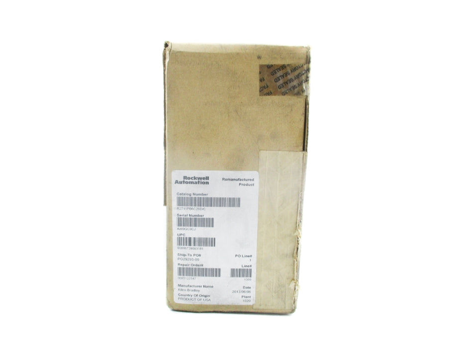 INDUSTRIAL SPARE PART R2711PB6C20D SER. C REMAN