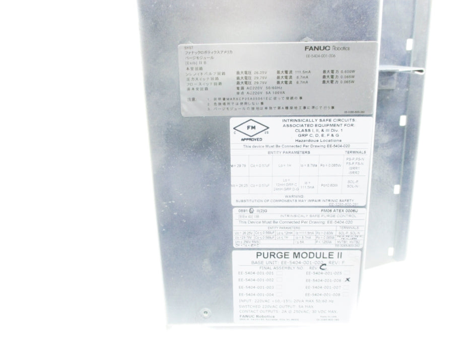 FANUC EE-5404-001-006 UNMP