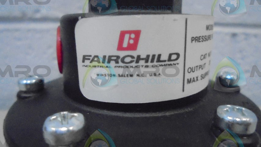 FAIRCHILD INDUSTRIAL PRODUCTS COMPANY 60632 PRESSURE REGULATOR *NEW NO BOX*