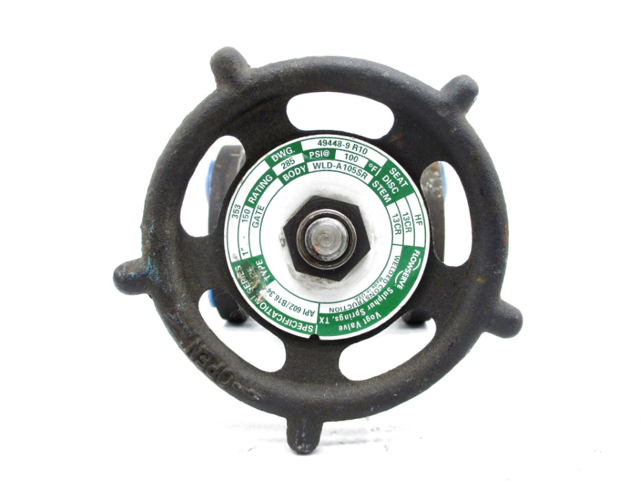 FLOWSERVE WLD-A105SR SER. 353 100PSI NSNP