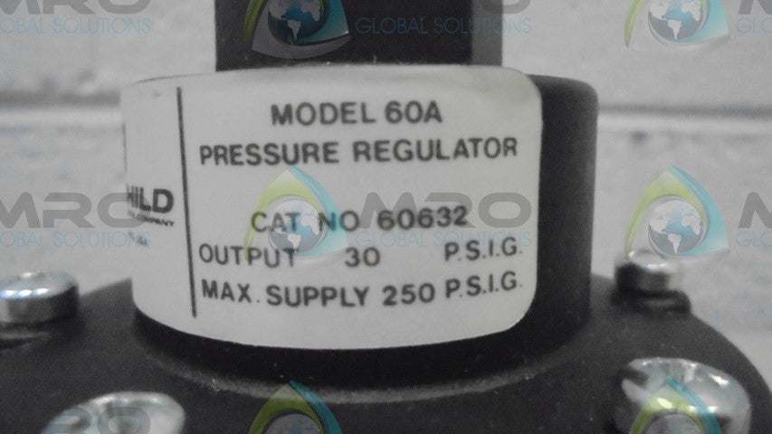 FAIRCHILD INDUSTRIAL PRODUCTS COMPANY 60632 PRESSURE REGULATOR *NEW NO BOX*