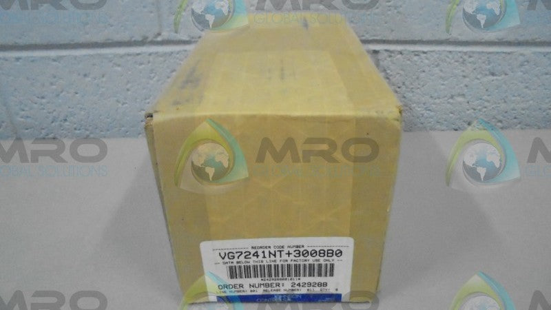 JOHNSON CONTROLS VG7241NT-3008E ACTUATOR W/1" GLOBE VALVE * FACTORY SEALED *