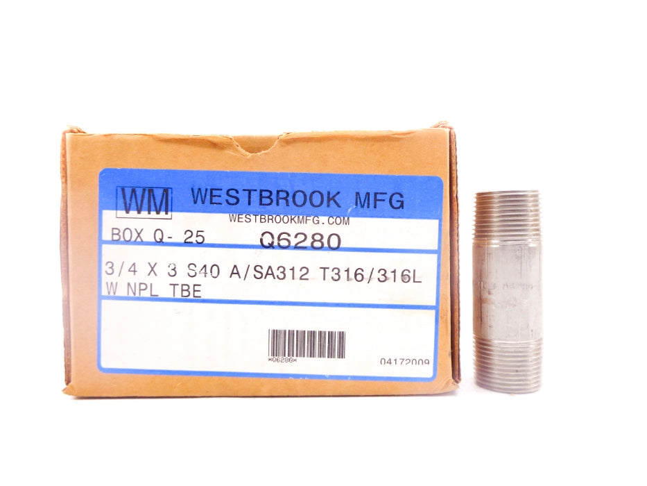 WESTBROOK Q6280 (PKG OF 25) NSMP