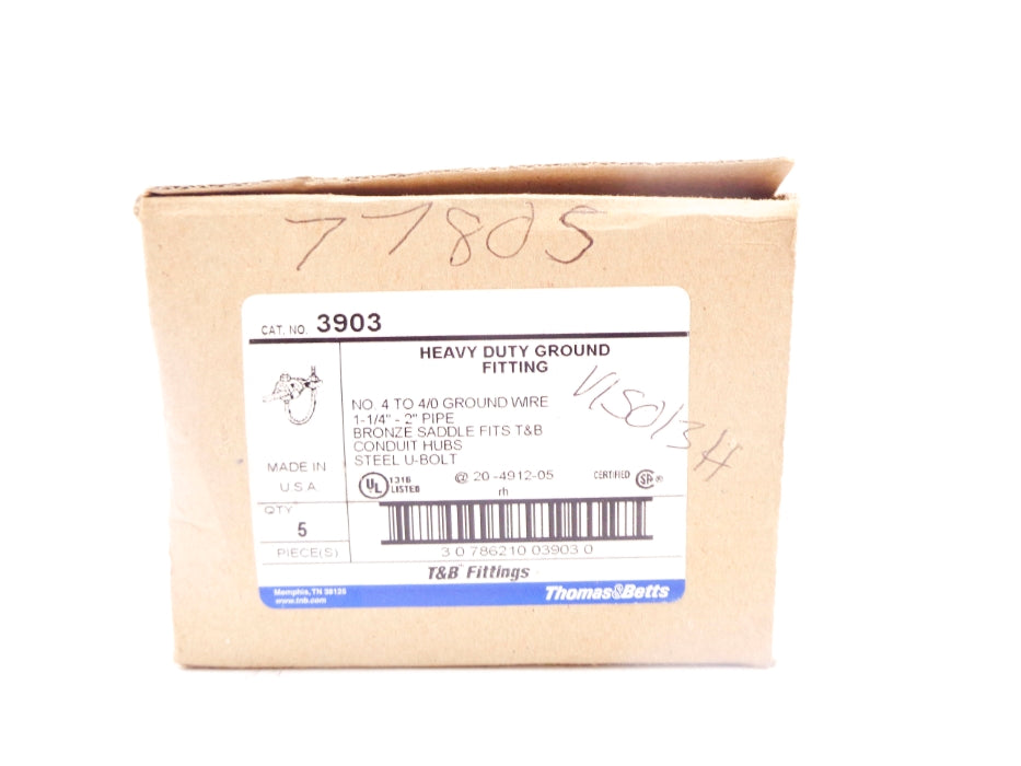 THOMAS&BETTS 3903 (PKG OF 5) NSMP