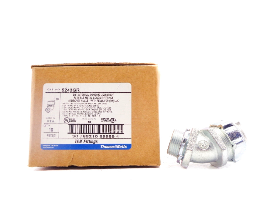 THOMAS&BETTS 5243GR (PKG OF 10) NSMP
