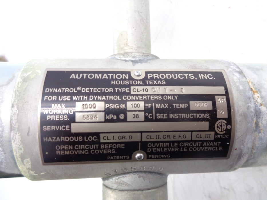 AUTOMATION PRODUCTS CL-10DVT-3 1000PSI NSNP