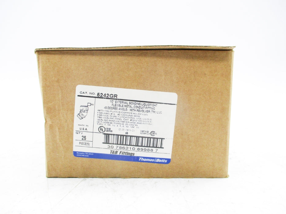 THOMAS & BETTS 5242GR (PKG OF 25) NSMP