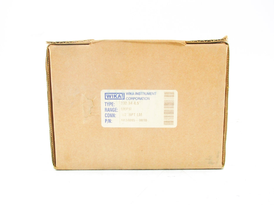 WIKA 9834885-0010 0-600PSI NSMP