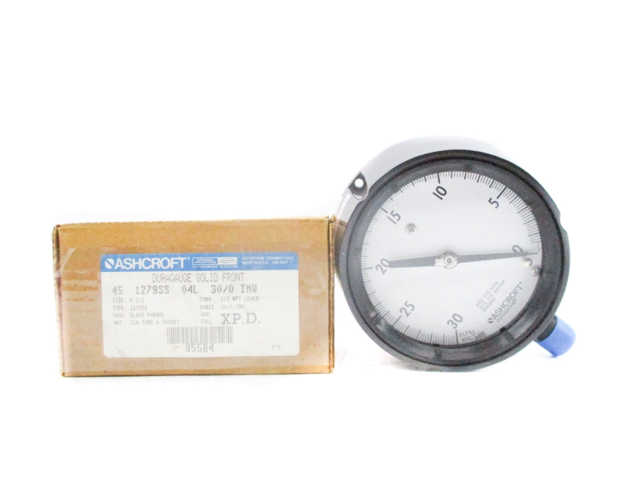 ASCHCROFT 451279SS04L30/0IMV 30-0 NSMP