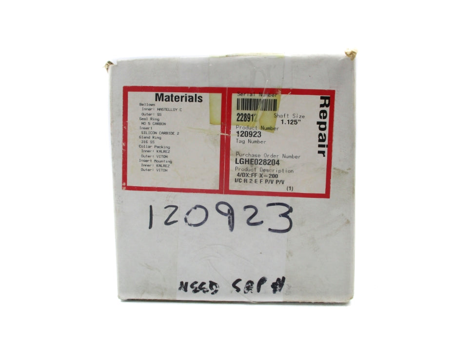 FLOWSERVE 120923 4/DX:FFX-200 REMAN