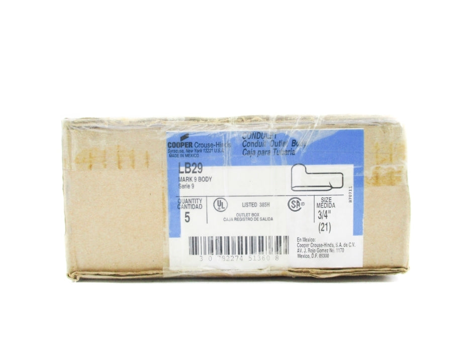 COOPER LB29 (PKG OF 5) NSMP