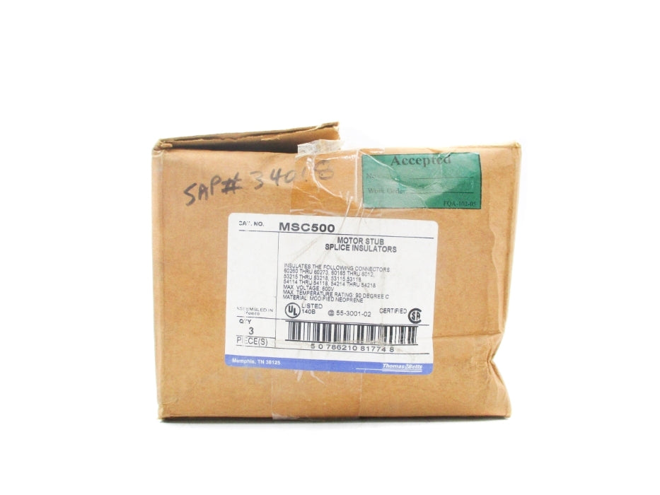 THOMAS&BETTS MSC500 (PKG OF 3) NSMP