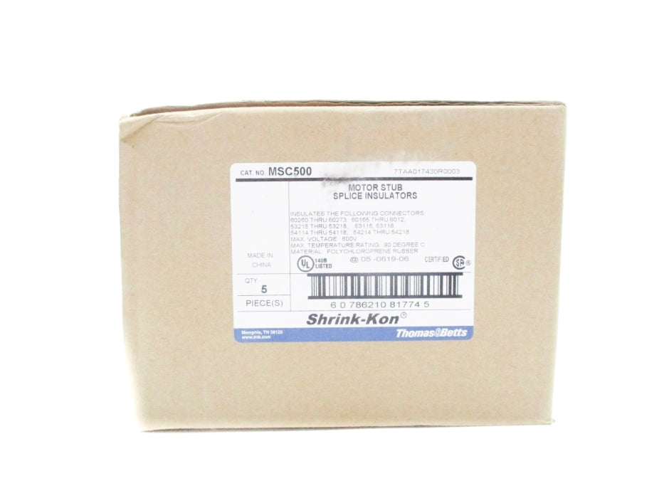 THOMAS&BETTS MSC500 (PKG OF 5) NSMP
