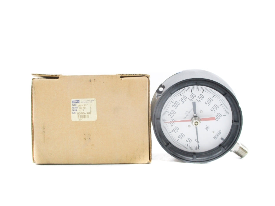 WIKA 9834885-0007 0-600PSI NSMP