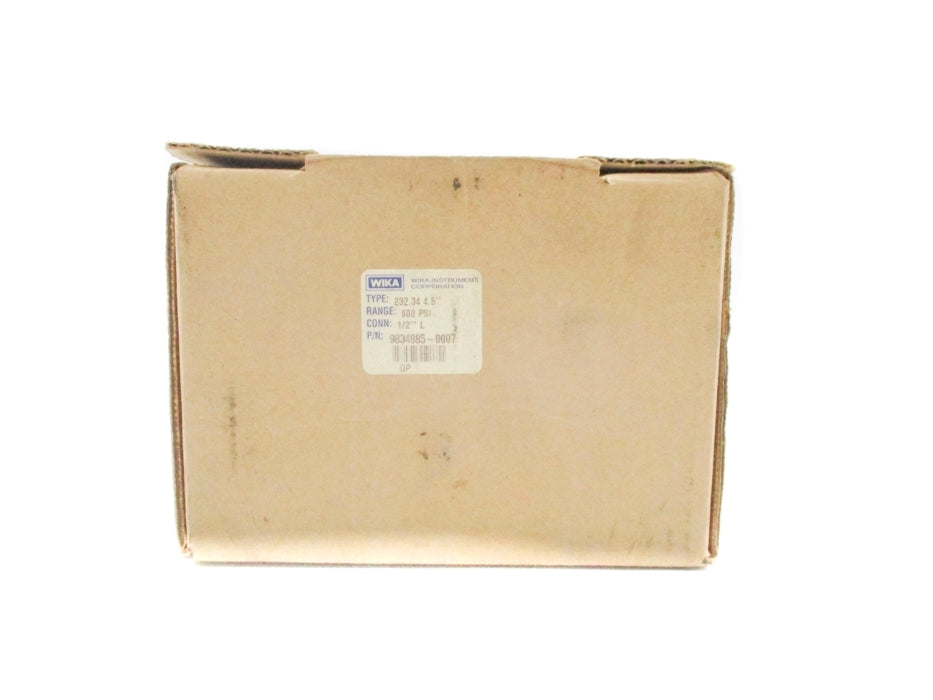 WIKA 9834885-0007 0-600PSI NSMP