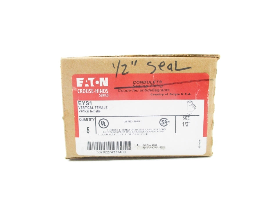 CROUSE-HINDS EYS1 (PKG OF 5) NSMP