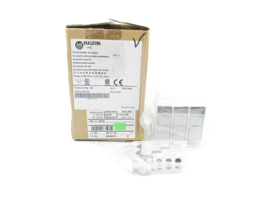 ALLEN BRADLEY 140G-G-MTL63 SER. A (BR/WH) NSMP