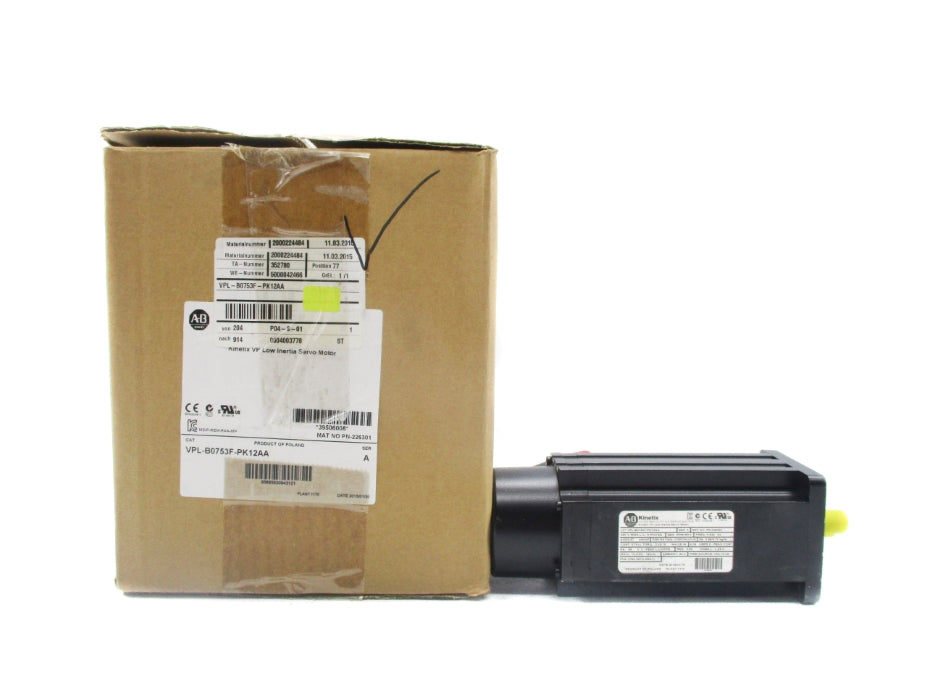 ALLEN BRADLEY VPL-B0753F-PK12AA SER. A NSMP