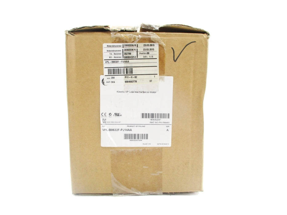ALLEN BRADLEY VPL-B0632F-PJ14AA SER. A NSMP